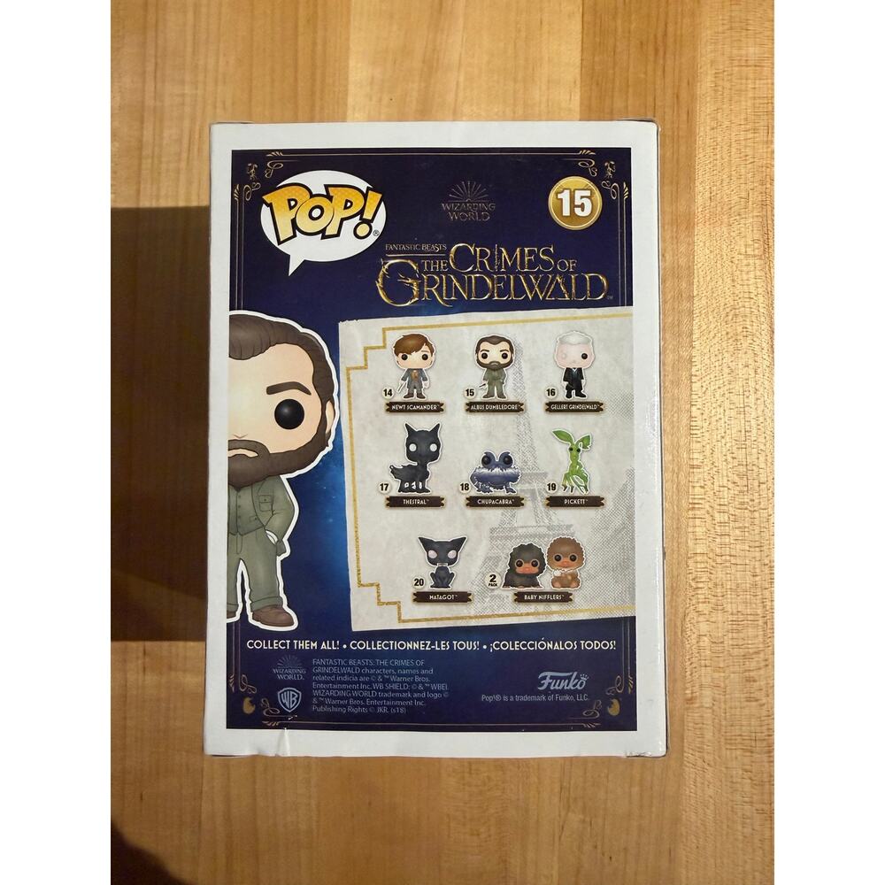 Funko Pop! Fantastic Beasts: The Crimes of Grindelwald Albus Dumbledore #15 - Picture 3 of 6